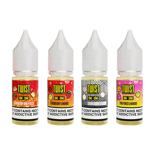 20mg Twist E-liquids Nic Salt 10ml (50VG/50PG)