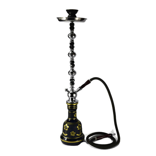 Large 1 Hose Shisha Hookah - Assorted Colours