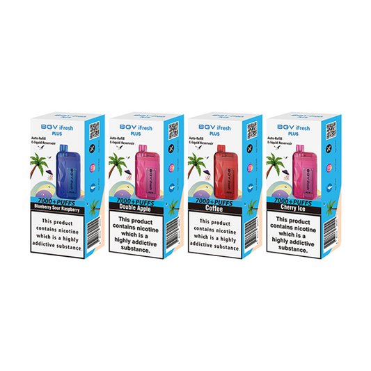 20mg BGV iFresh Plus Disposable Vape Device 7000 Puffs