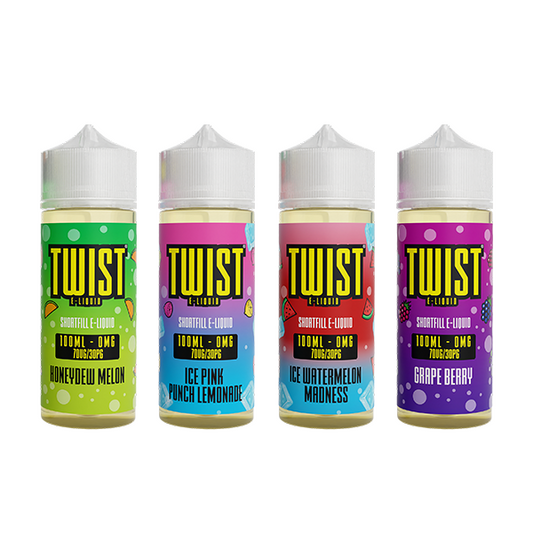 0mg Twist 100ml Shortfill (70VG/30PG)