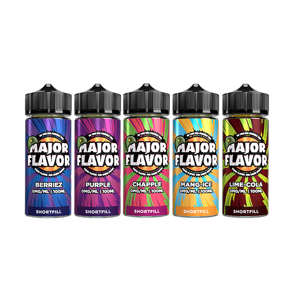 Major Flavor Reloaded 100ml Shortfill 0mg (70VG/30PG)