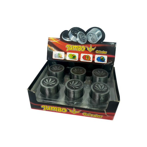 3 Parts Small Metal Grey 40mm Grinder - 11007