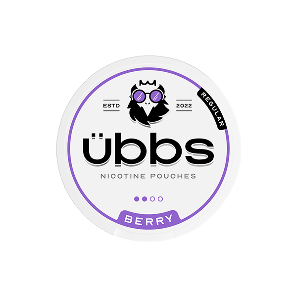 6mg Übbs Berry Regular Strength Nicotine Pouches - 20 Pouches