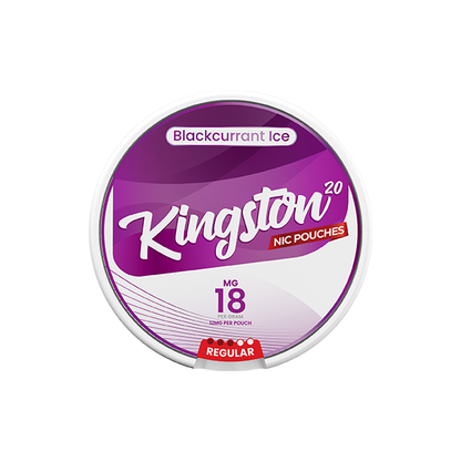 18mg Kingston Nicotine Pouches - 20 Pouches