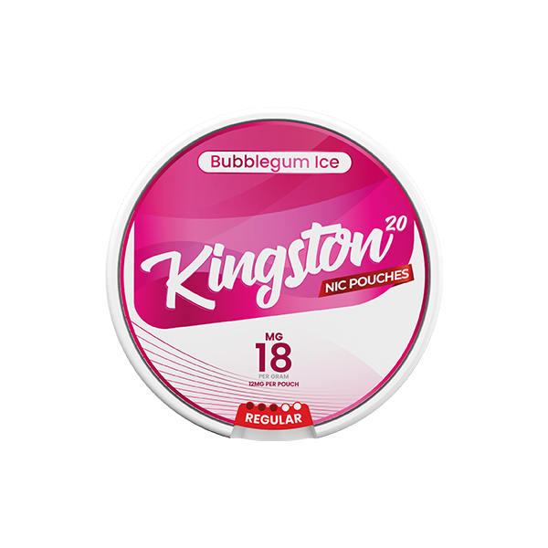 18mg Kingston Nicotine Pouches - 20 Pouches