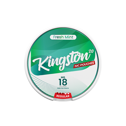 18mg Kingston Nicotine Pouches - 20 Pouches