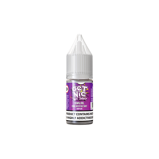 18mg Get Nic Nic Shot 10ml (100VG)X0513