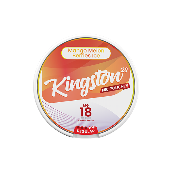 18mg Kingston Nicotine Pouches - 20 Pouches