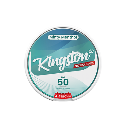 50mg Kingston Nicotine Pouches - 20 Pouches