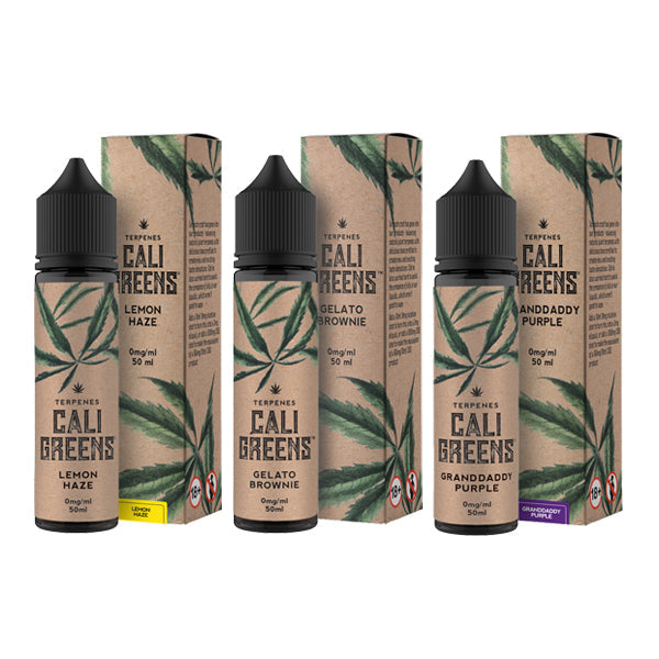 Terpenes Cali Greens 50ml Shortfill E-Liquid (70VG/30PG)