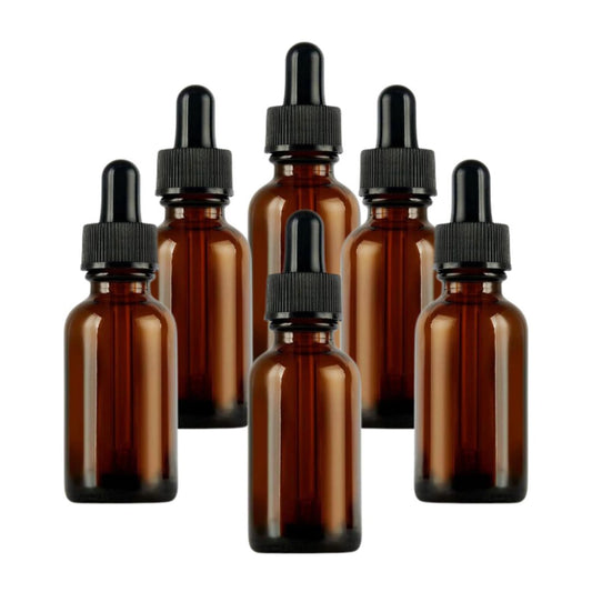 Bulk Empty Amber Glass Tincture Bottles 10ml