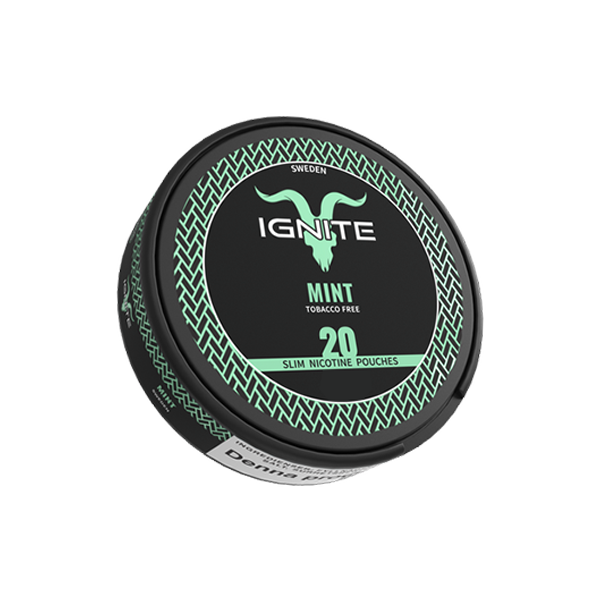 8mg Ignite Mint Slim Nicotine Pouch - 20 Pouches