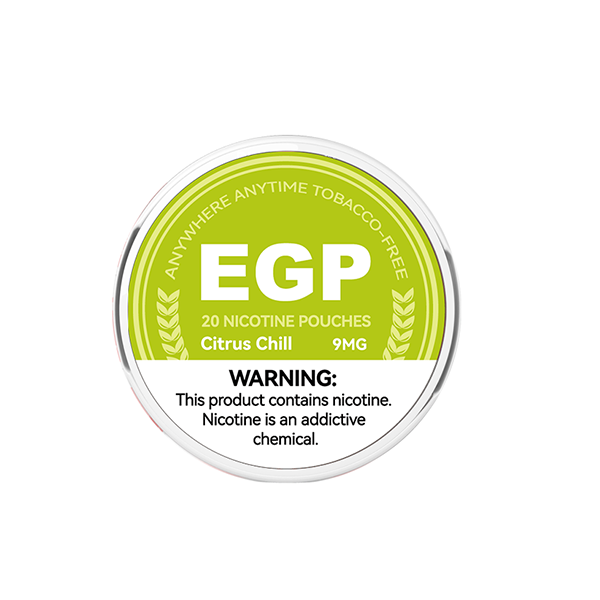 9mg EGP Nicotine Pouches - 20 Pouches (Buy 1 Get 1 Free)