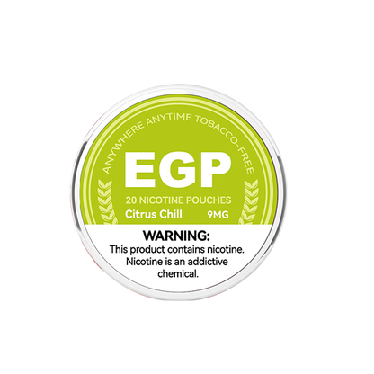 9mg EGP Nicotine Pouches - 20 Pouches (Buy 1 Get 1 Free)