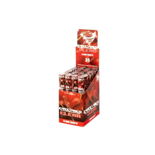 Cyclones Pre Rolled Clear Cones - 24 pack