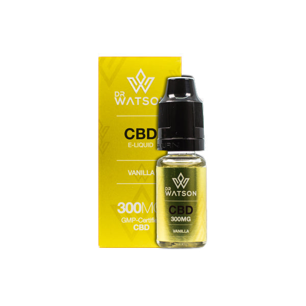 Dr Watson 300mg CBD Vaping Liquid 10ml