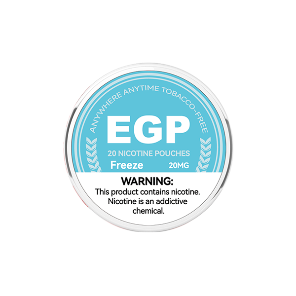 20mg EGP Nicotine Pouches - 20 Pouches (Buy 1 Get 1 Free)