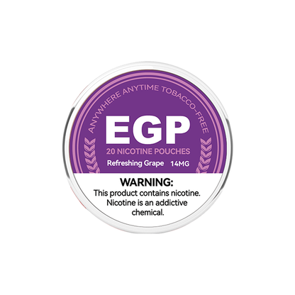 14mg EGP Nicotine Pouches - 20 Pouches (Buy 1 Get 1 Free)