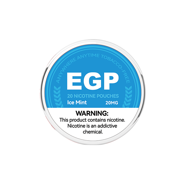 20mg EGP Nicotine Pouches - 20 Pouches (Buy 1 Get 1 Free)