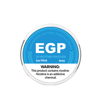 9mg EGP Nicotine Pouches - 20 Pouches (Buy 1 Get 1 Free)