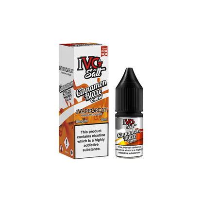 New! I VG Salt 20mg 10ml Nic Salt (50VG/50PG)