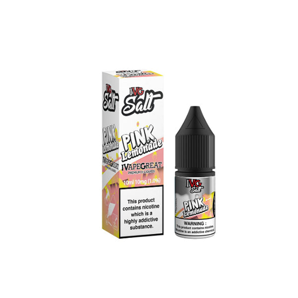 New! I VG Salt 10mg 10ml Nic Salt (50VG/50PG)