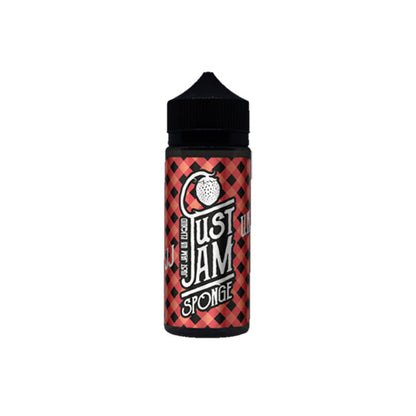 Just Jam Sponge 0mg 100ml Shortfill (80VG/20PG)