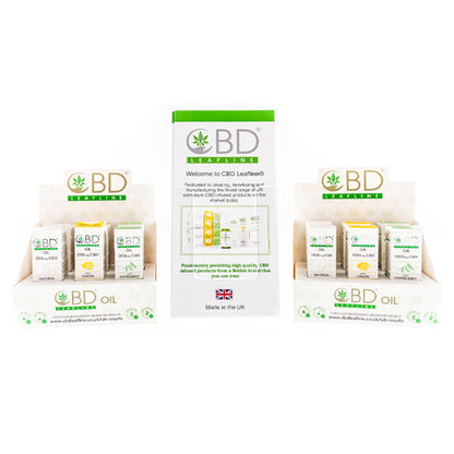 CBD Leafline Starter Pack Box 12 (1 of Each Strength and Flavour)