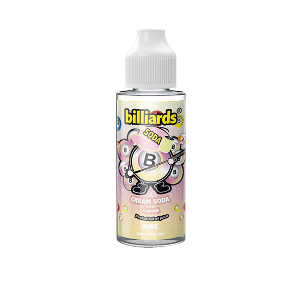 Expired :: Billiards Soda Range 0mg 100ml Shortfill (70VG/30PG)