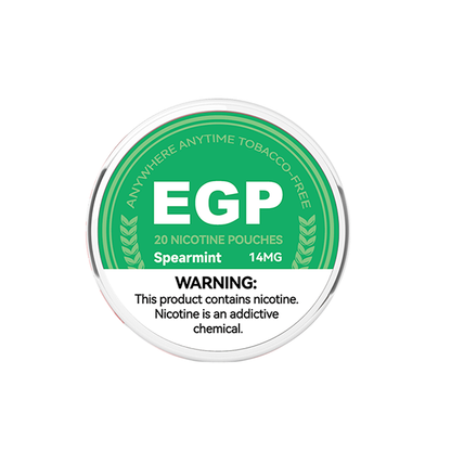 14mg EGP Nicotine Pouches - 20 Pouches (Buy 1 Get 1 Free)