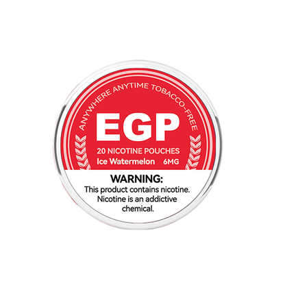 6mg EGP Nicotine Pouches - 20 Pouches (Buy 1 Get 1 Free)