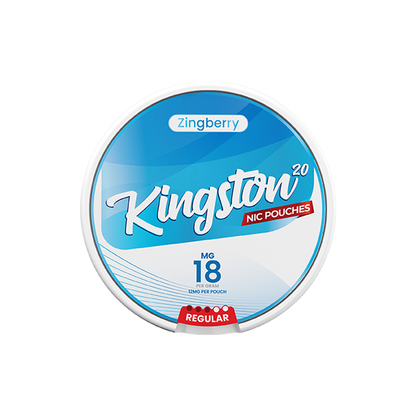 18mg Kingston Nicotine Pouches - 20 Pouches