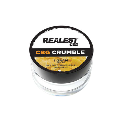 Realest CBD 1000mg CBG Crumble (BUY 1 GET 1 FREE)