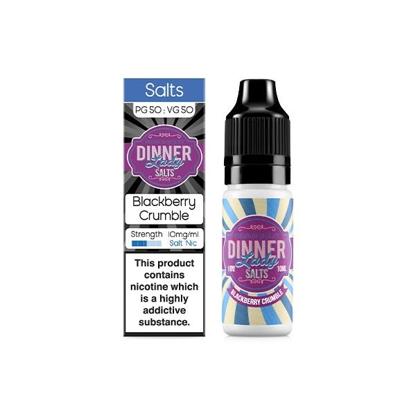 10mg Dinner Lady Desserts Salts 10ml Nic Salts (50VG/50PG)