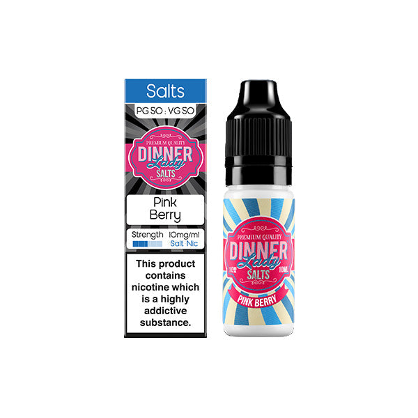 10mg Dinner Lady Fruits Salts 10ml Nic Salts (50VG/50PG)