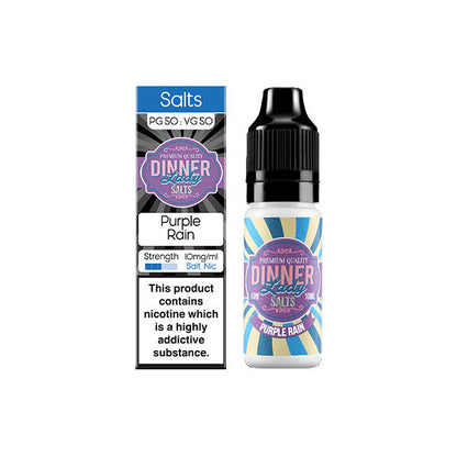 10mg Dinner Lady Fruits Salts 10ml Nic Salts (50VG/50PG)