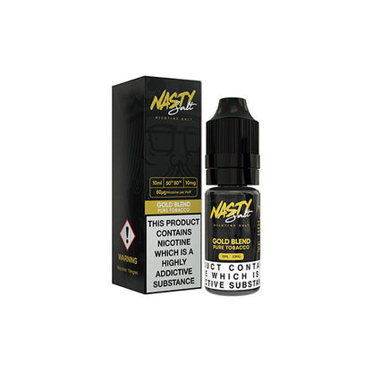 10mg Nasty Salts 10ml Nic Salts (50VG/50PG)