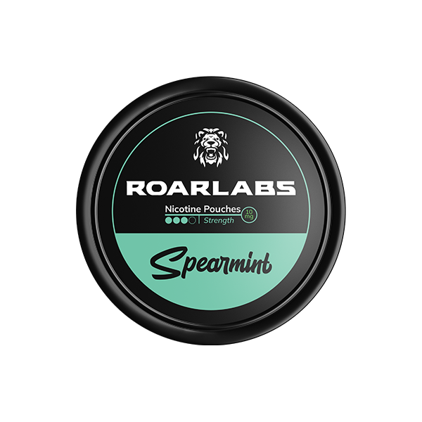 10mg Roarlabs Spearmint Nicotine Pouch - 20 Pouches