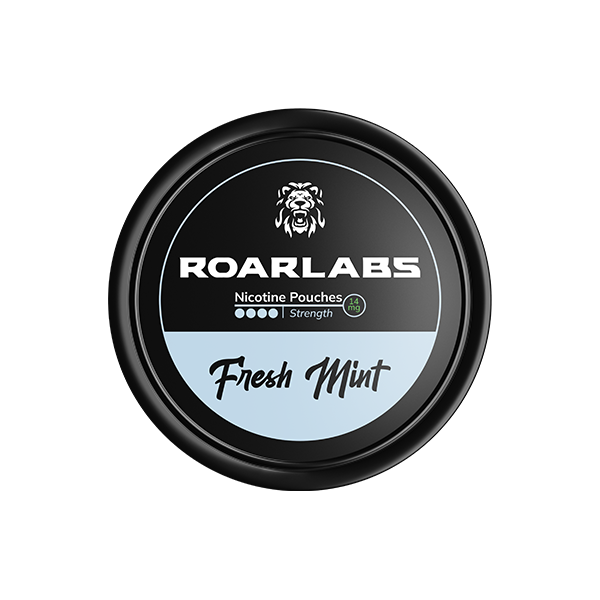 14mg RoarLabs Fresh Mint Nicotine Pouch - 20 Pouches