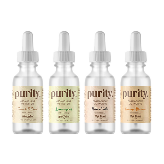 Purity 1500mg Full-Spectrum High Potency CBD Hemp Oil 30ml