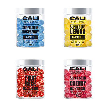 CALI CANDY 850mg Full Spectrum CBD Vegan Sweets (Small) - 10 Flavours