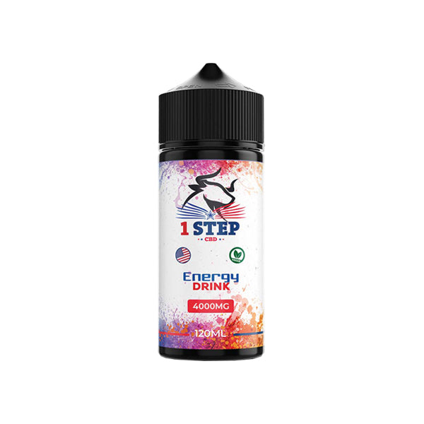 1 Step CBD 4000mg CBD E-liquid 120ml (BUY 1 GET 1 FREE)