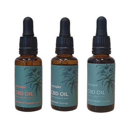 Voyager 2000mg CBD Oil 30ml