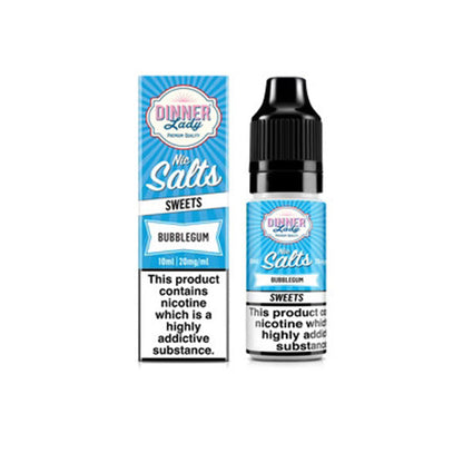 20mg Dinner Lady 10ml Nic Salts (50VG/50PG)