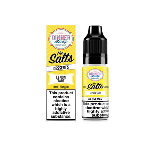 20mg Dinner Lady 10ml Nic Salts (50VG/50PG)