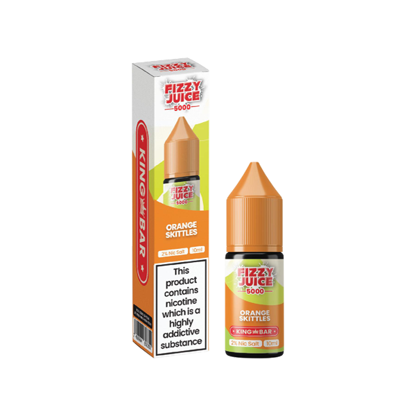 20mg Fizzy Juice 5000 by King Bar 10ml Nic Salts (50VG/50PG)