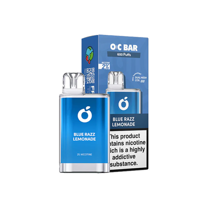 20mg OC Bar Disposable Vape Device 600 Puffs