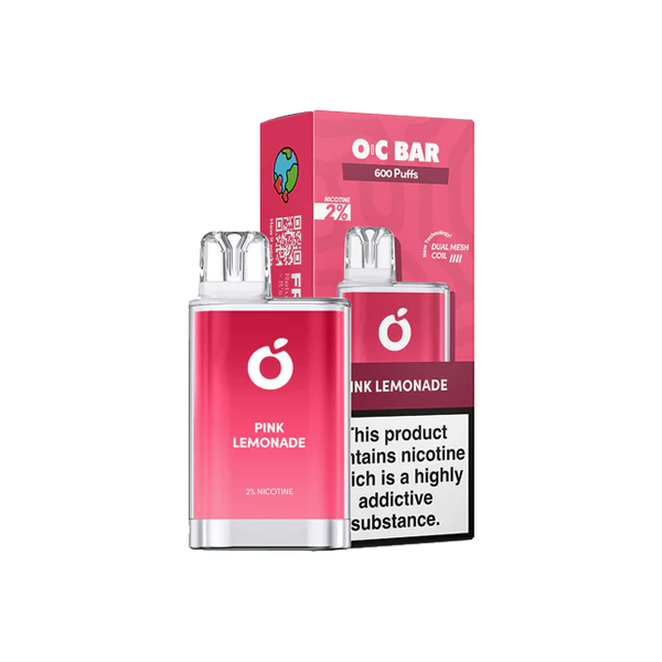 20mg OC Bar Disposable Vape Device 600 Puffs