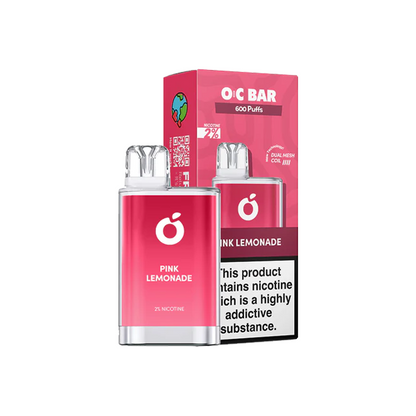 20mg OC Bar Disposable Vape Device 600 Puffs