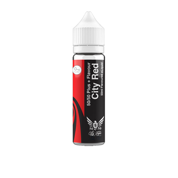 City Vape 50ml Shortfill 0mg (50VG/50PG)